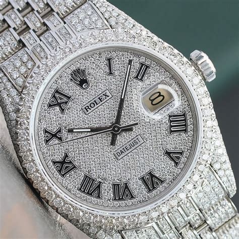 rolex date just diamonds|Rolex Datejust full diamond.